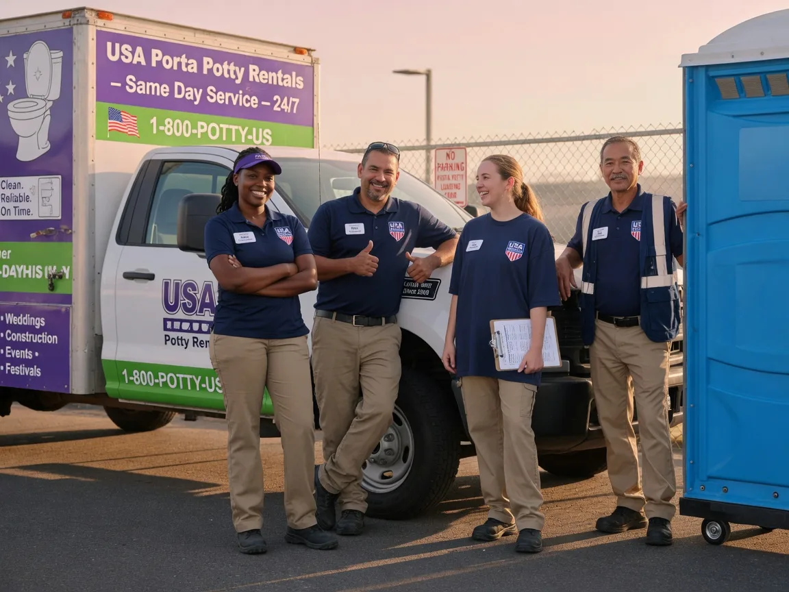 Porta Potty Rental company in San Francisco, CA